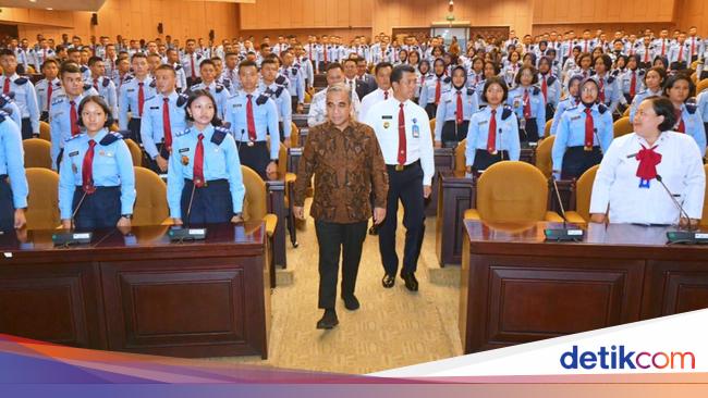 Accept Taruna Nusantara High School students, Ahmad Muzani has transferred the Pancasila value