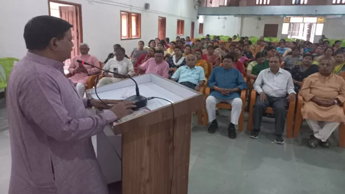 Jharkhand: Provincial Prachark of RSS Gopal Sharma Said- Ahilyabai and BabaSaheb’s life is needed – Jharkhand News RSS Provincial Pracharak Gopal Sharma said there is a need to get inspiration from the lives of Ahilyabai and BabaSaheb