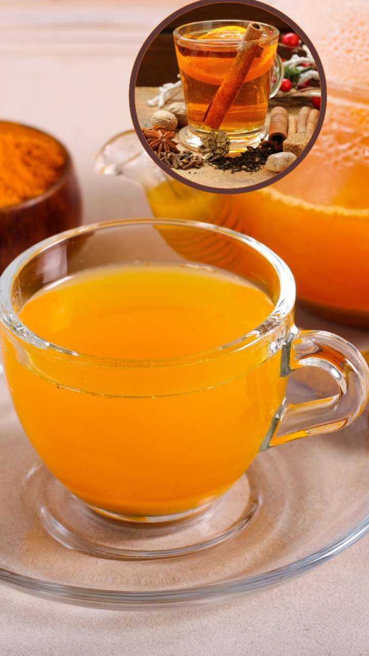 What happens by drinking turmeric and cinnamon water?