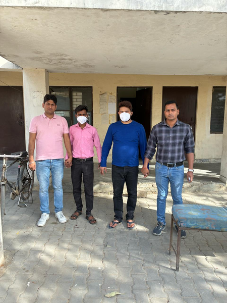Two accused arrested for 6.5 Lakh -Kuber fraud in Noida arrested