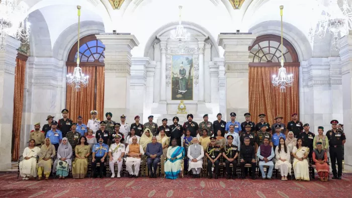 The soldiers who showed an unauthorized courage were honored, the president provided six Kirti Chakra and 33 Shaurya Chakra – President Murmu honored the soldiers with Kirti Chakra and Shurya Chakra