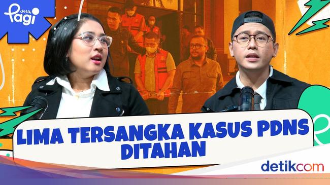 Five suspects in the PDNS case were detained