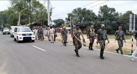 Jharkhand: People landed on their way to protest against the death of a young man in police custody in Doghar