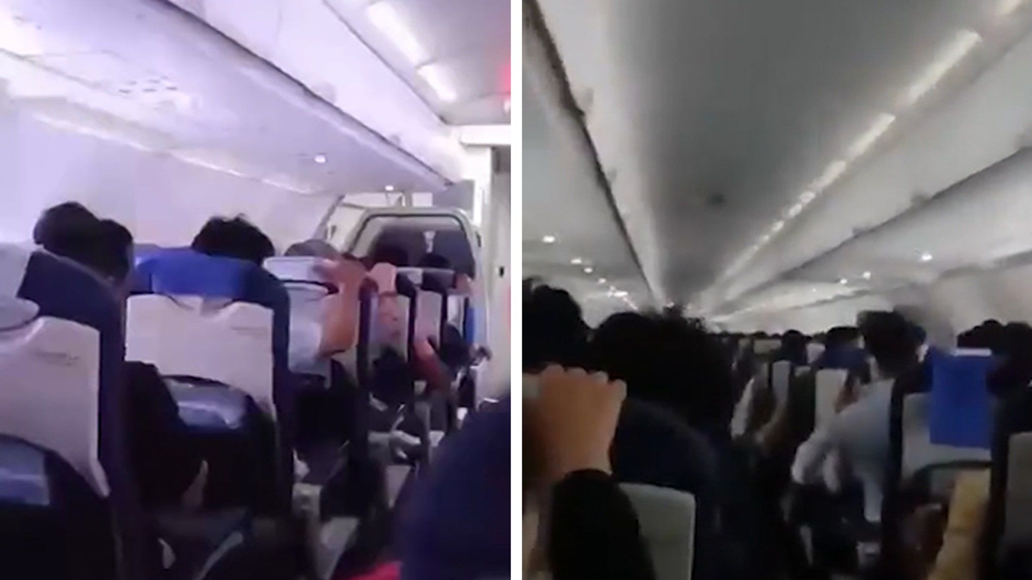 flight-passengers-freak-out-exact-by-hail-and-lightning-storm,-video-reveals