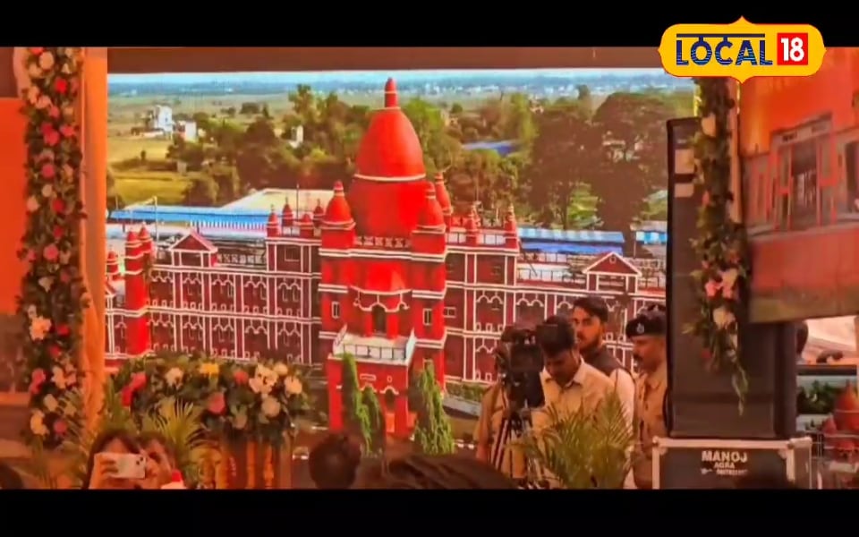Agra News: Idgah station shines with Amrit Yojana … Visit now and easily, will make a proud feeling