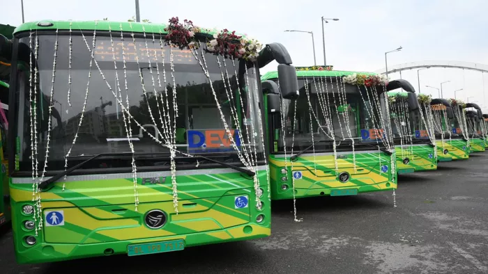 Delhi News: Devi -Busse in Delhi will now be seen in three colors, 2800 buses are run under this scheme -NCR New Delhi City buses to get orange yellow green colors