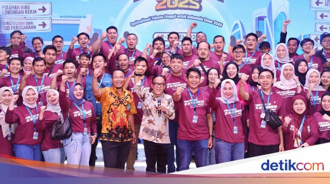 Wamenaker closes the Kemnaker Job Fair, praise the company open 52 thousand safes