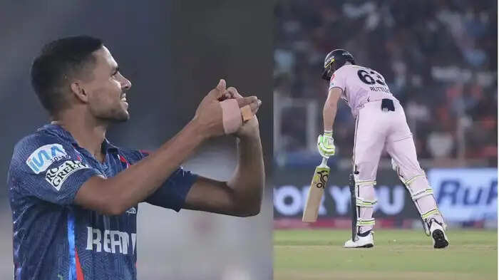 Akash Singh also made Digvesh Rathi error, Jose Butler bowled and made such a disgraceful act