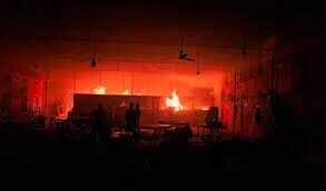 The fierce fire in Jodhpur’s craft factory is extinguished after one and a half hours, goods worth millions of rupees are burned to ashes