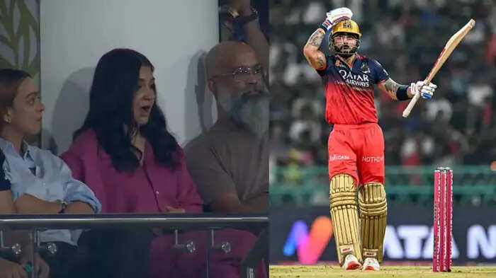 Virat Kohli lost his wicket, Anushka’s face flew, Cummins became in the sad laughter