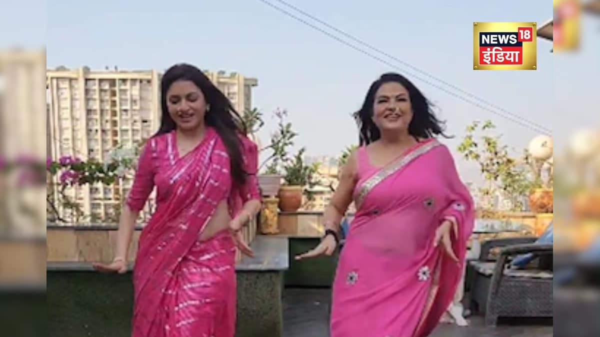 Top actress latest video: Salman Khan 2 Heroine performed a bang in a pink saree
