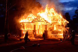 What not to do if the house is on fire