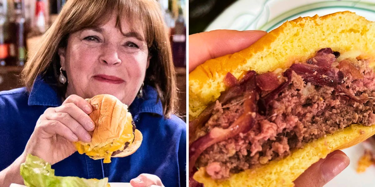 Ina Garten’s Caramelized Onion Cheeseburgers – ryan