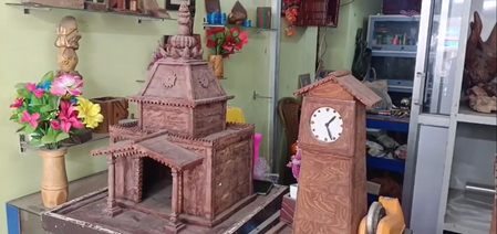 PM Modi greets the spirit of art on the bark of pine, Divyang Jeevan Chandra Joshi’s spirit