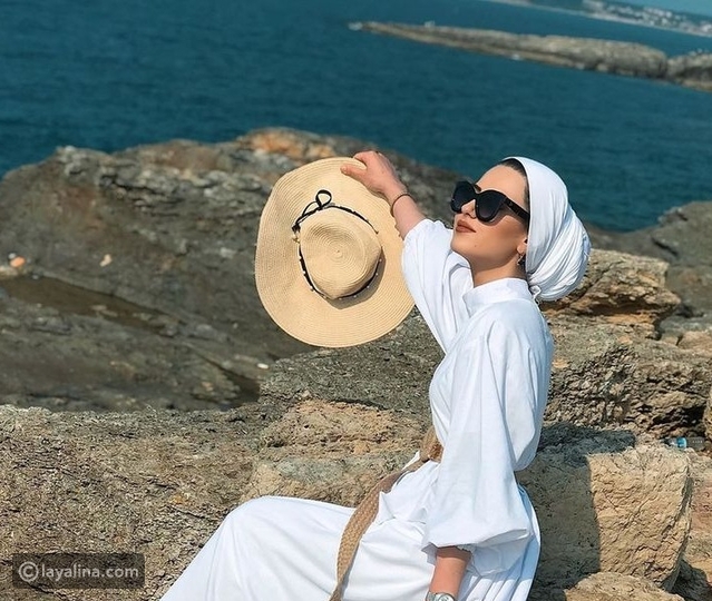 طرق-مبتكرة-للفات-حجاب-في-الصيف