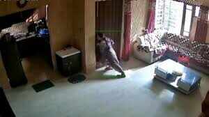 In Amritsar, Punjab, a brave woman prevented three robbers from entering the house, and video became viral
