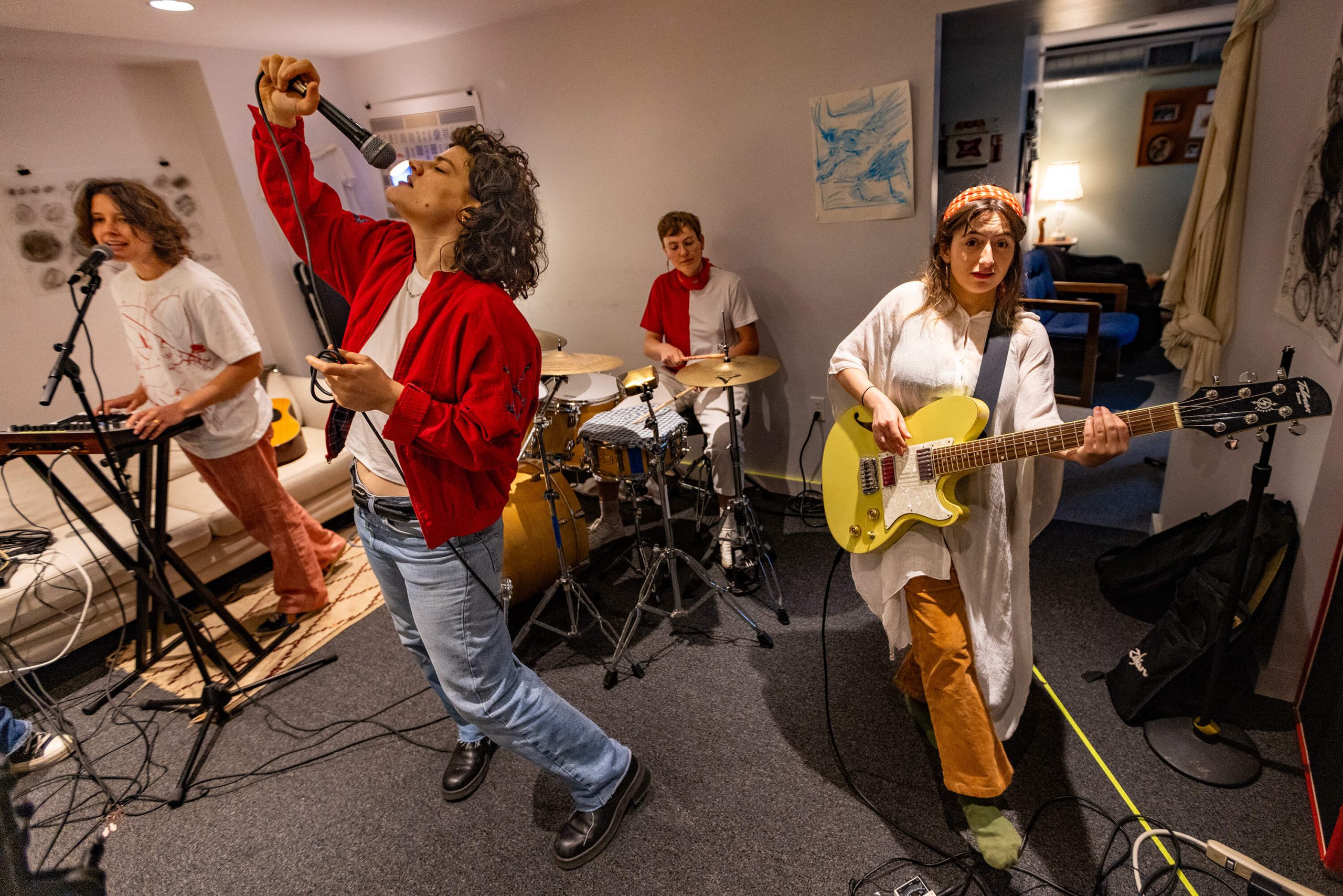 Tourville Art Rock Band SIDHING SIDEBY MUSIC IS MUSIC IS FORY – ryan