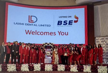 The profit of Laxmi Dental fell by more than 40 percent in the fourth quarter, the spending also increased