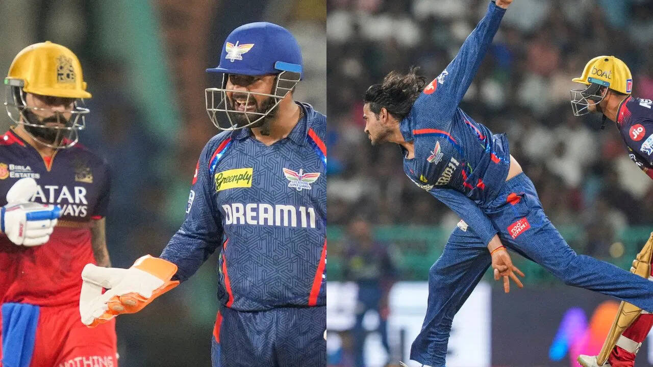 Digvesh Rathi caught Virat’s move, then the changed plan before throwing the ball, even Pantkohli didn’t stop laughing, video