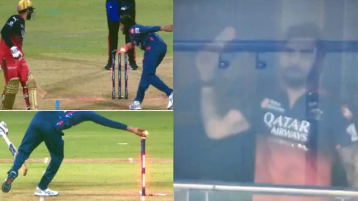 RCB vs LSG: Evil fire became angry because of Digvesh Rathi’s actions Virat Kohli … Things started throwing things in the locker room, video