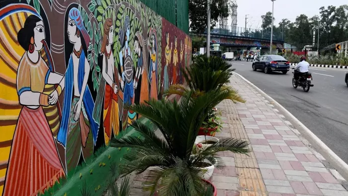 Plan to make Sardar Patel Marg beautiful in Delhi, the forest division will plant 12 thousand trees -New -Delhi -Town 12000 plants to the beautiful Sardar Patel Marg