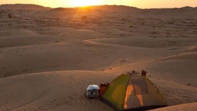 معدات أساسية لرحلة تخييم آمنة في الربع الخالي