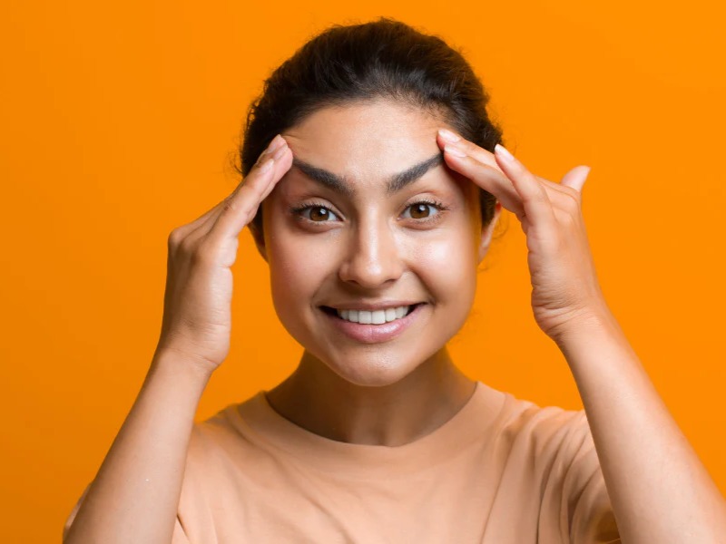 Get glowing skin with facial exercise