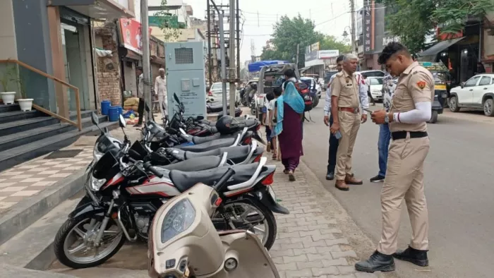 Delhi -ncr cuts challengers in this area, people ignore traffic rules – NCR Rewari News Traffic Jam on Circular Road disrupts daily life