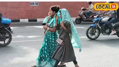 Winds at a speed of 50 km in Delhi, rain to dust storm, the temperature reaches 38 degrees