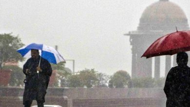Rain started in Delhi, relief from burning heat, yellow warning for storm