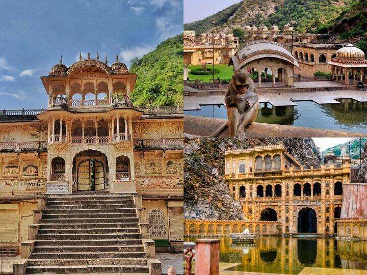 Why do thousands of monkeys live in Galta Ji Temple in Jaipur? Know the story of the mysterious belief in the video that makes it special
