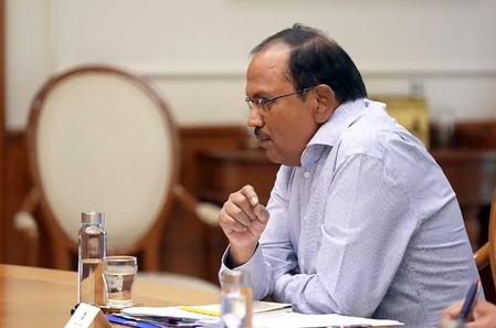 NSA AJIT DOVAL has with Foreign Minister Wang Yi