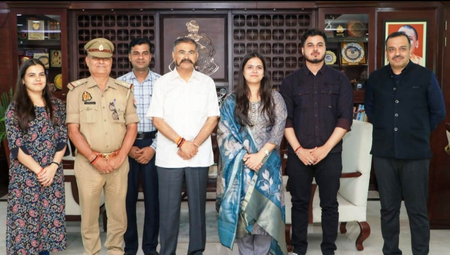 Upsc Topper Shakti Dubey Distributed Inspiration at Police’s Headquarters