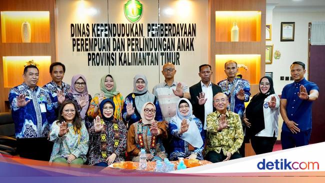 Minister of PPPA-Fatma Saifullah visits victims of sexual violence in Samarinda