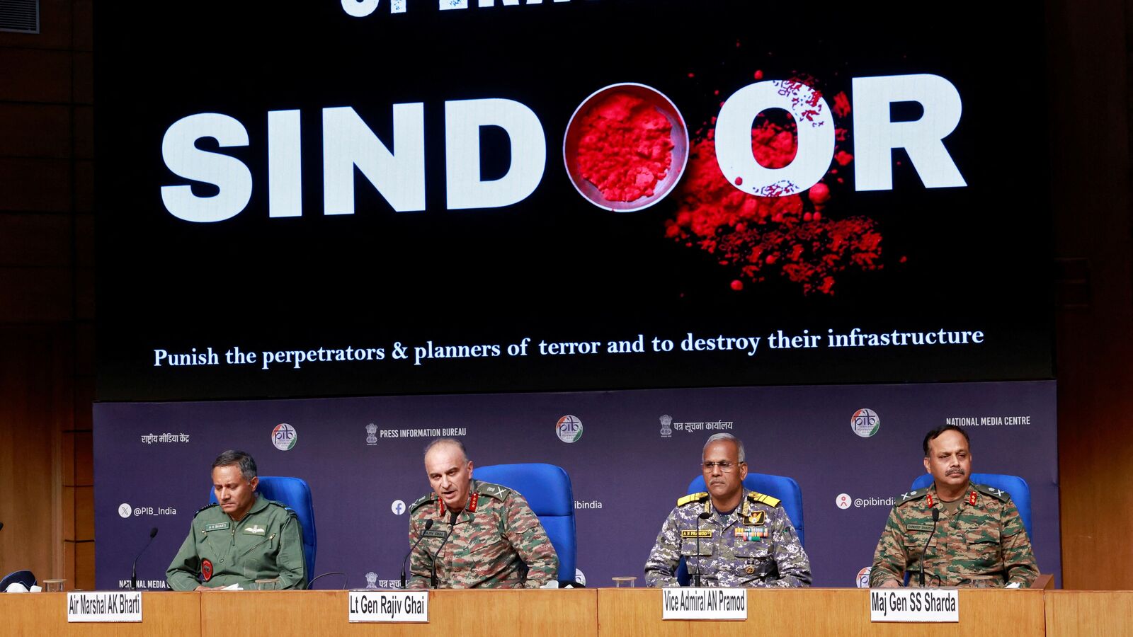 Who is AK Bharti, Rajiv Ghai, a Pramod? Director Generals of Air, Military and Naval Operations | Today news