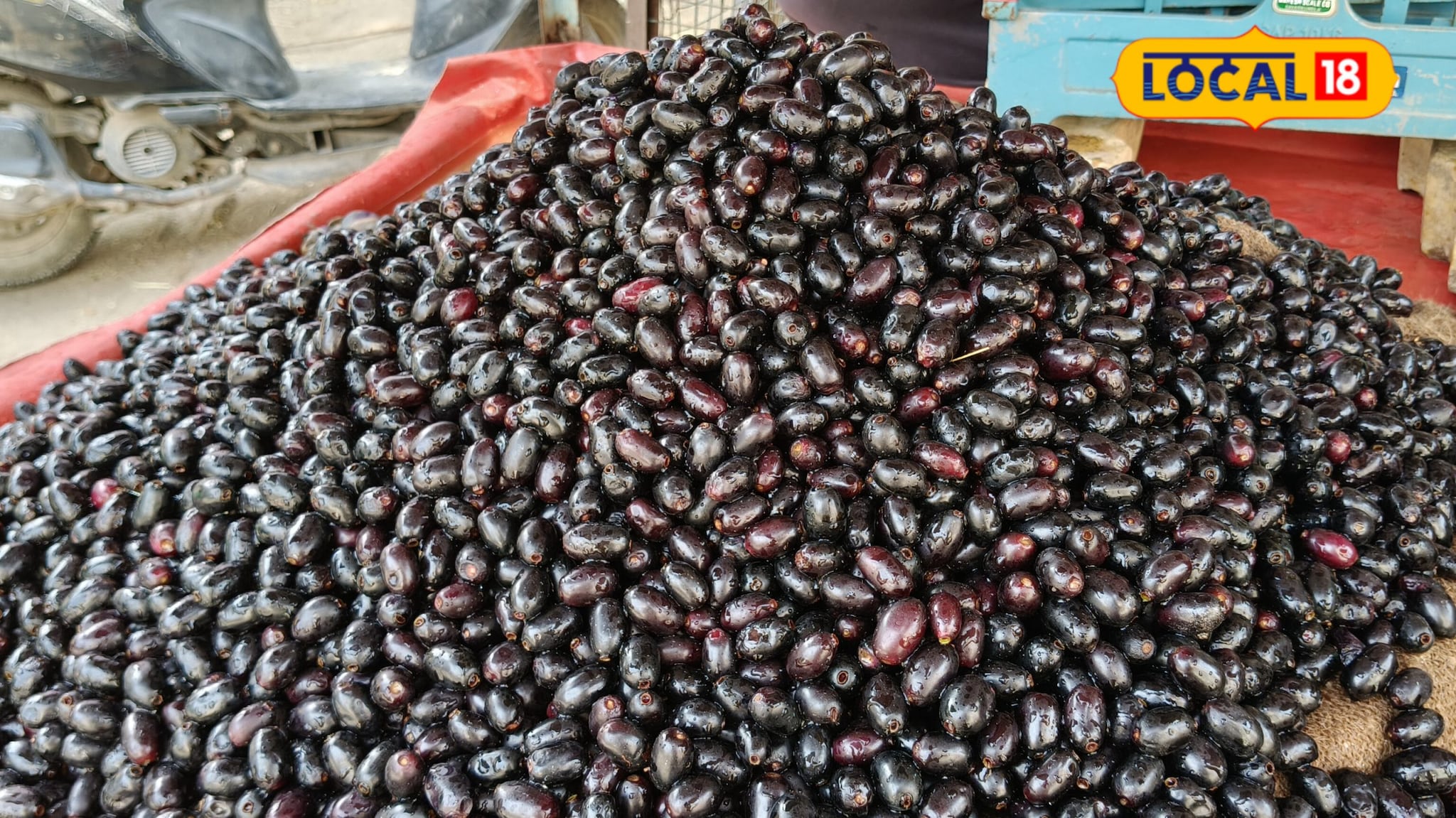This fruit of purple is incredible, only 3 months; Beauty is a treasure