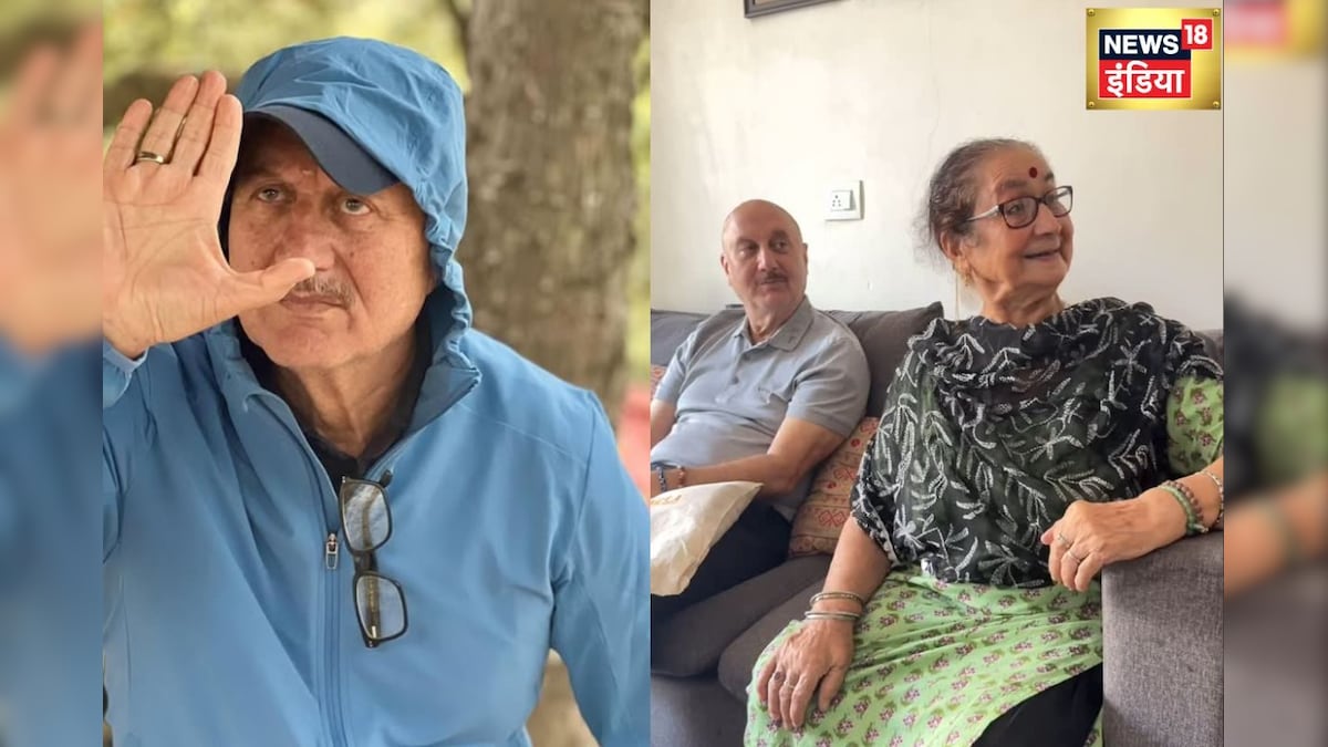 Anupam Kher gave special gift on Mother’s Day, Mother went viral, video