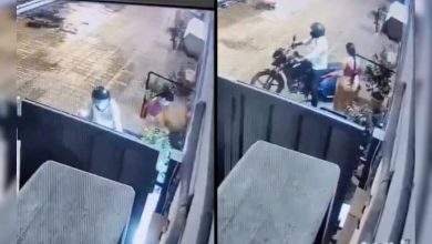 Officials came ear midnight about women, CCTV footage social media viral, learn the whole thing