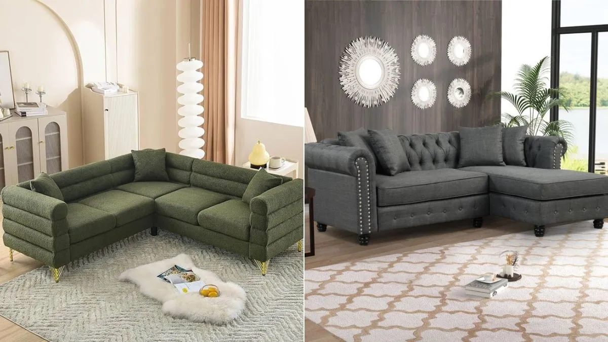 Does a 5 -seat sofa fit into the living room of your apartment? Spacious and stylish options