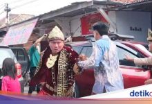 The groom in Palembang was shot in Dibacok when he was about to be a contract