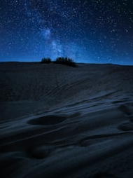 Why is the night cold in the desert?