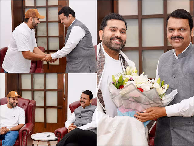 Will Rohit Sharma end up in politics? After retirement, the meeting with Devendra Fadnavis warmed the market