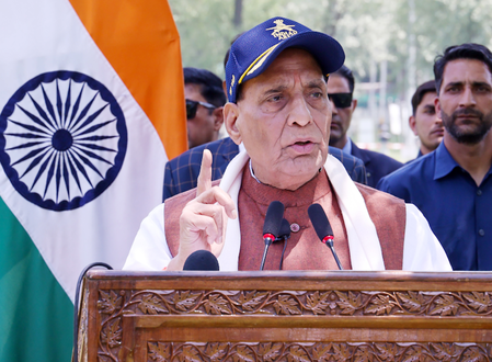 PM Modi defined India’s policy against terrorism in a new way: Rajnath Singh
