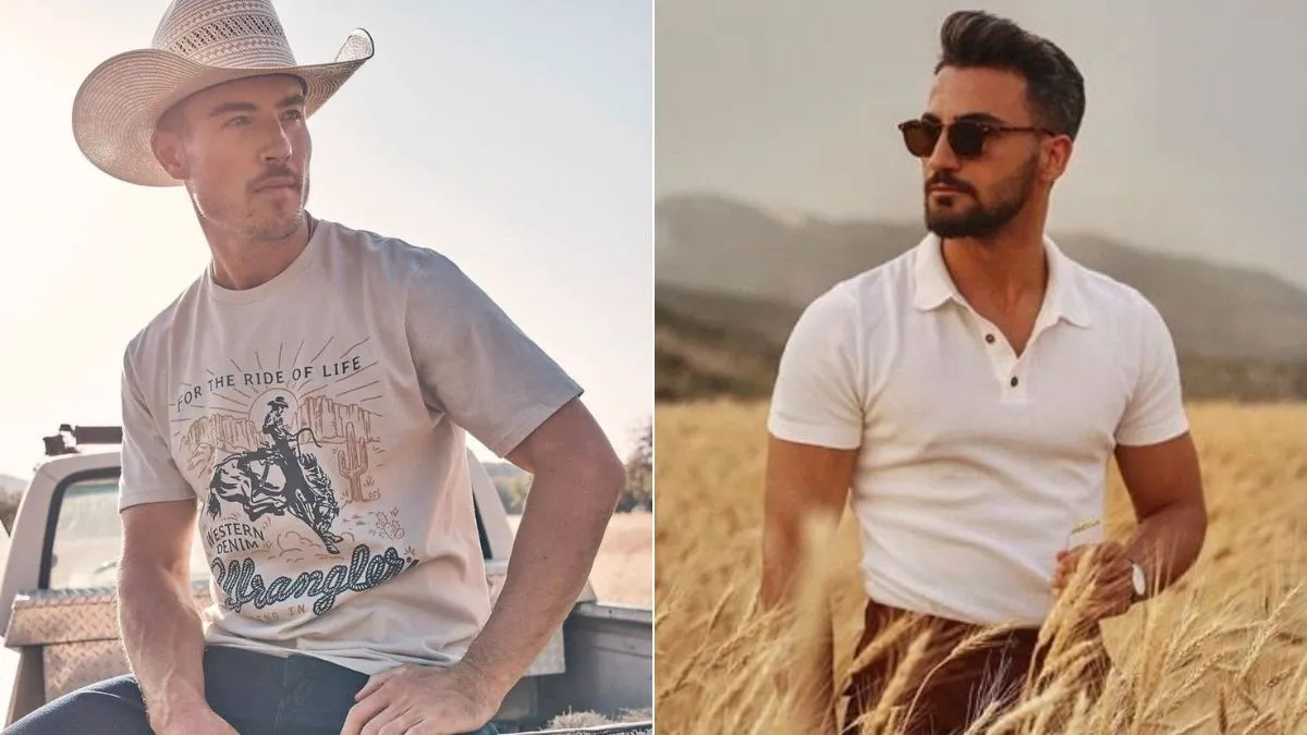 The best judged Lee Wrangler T-shirts for men: from comfortable to cool