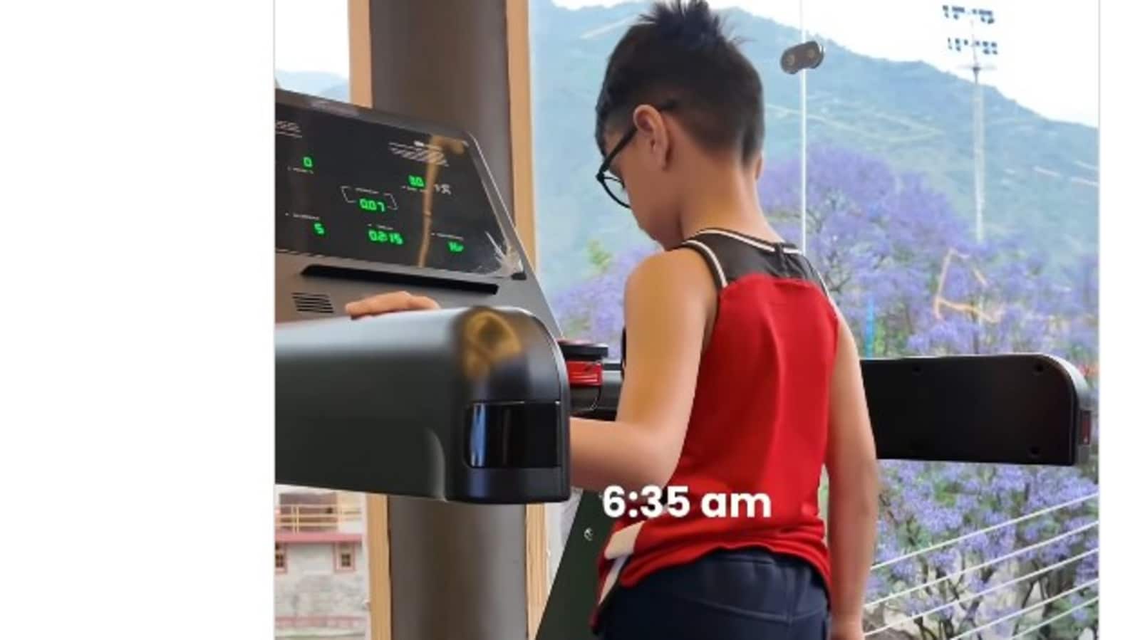 ‘Khelne Do Bechaar Ko’: six -year -old boy’s morning routine divides internet | Viral Video | Today news
