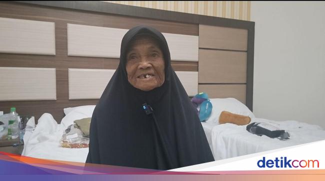 Semringah Sutiah can take the pilgrimage at the age of 107 years: Pokoke Happy