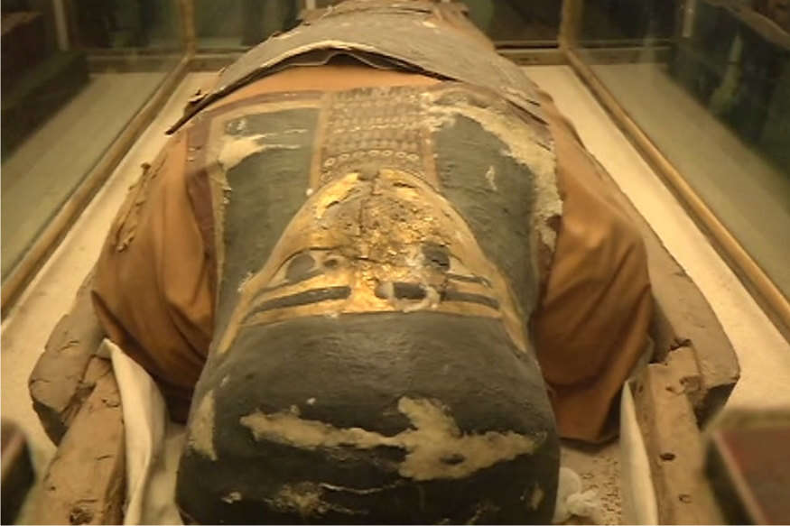 The 2340 -year -old body is held in this 140 -year -old museum or Rajasthan, knowing whose dead body is in the video?