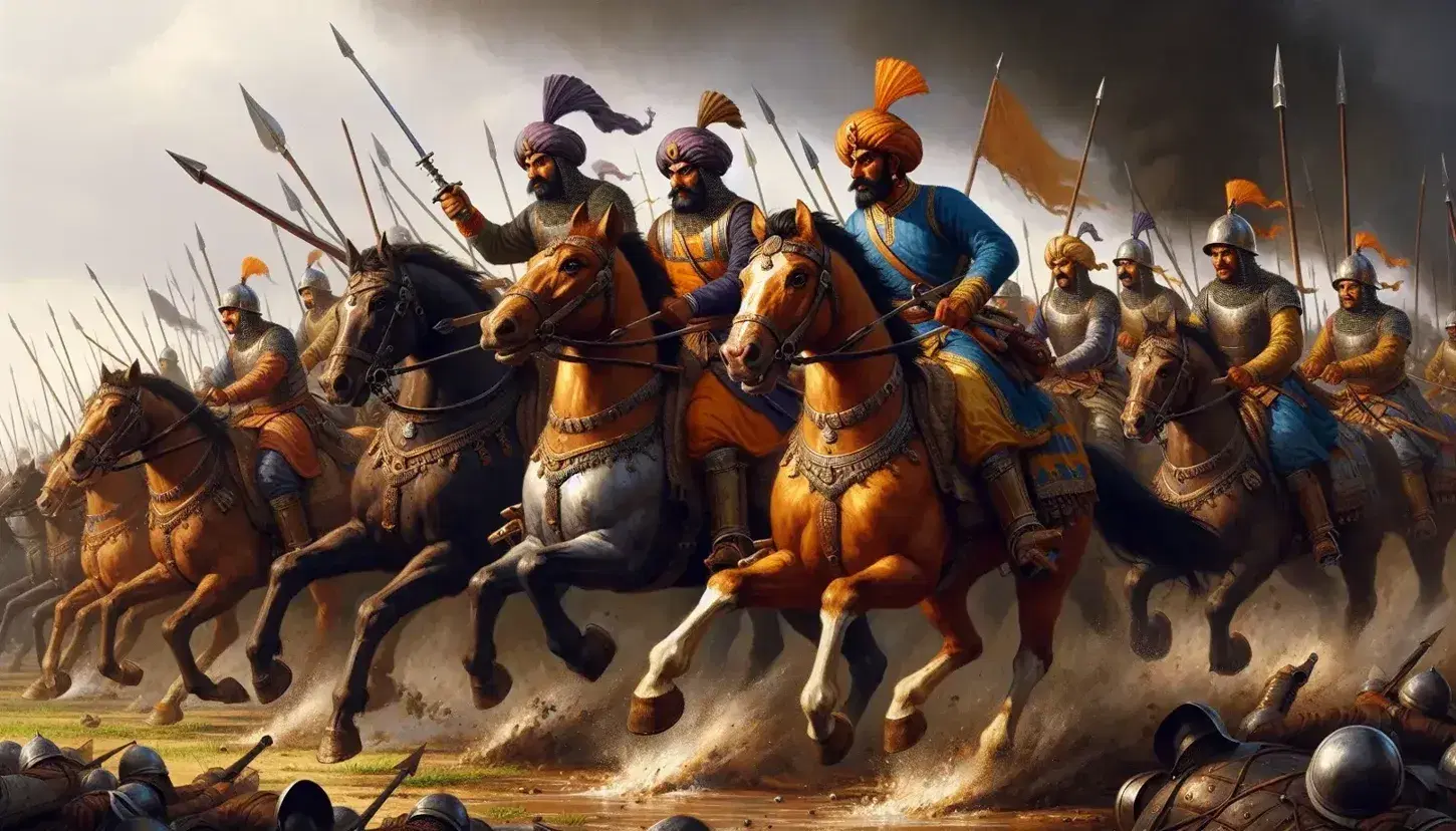 The mughals won the war against the strength of these 7 animals