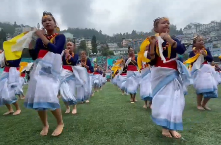 Tapashree Dance Academy set a world record in Sikkim