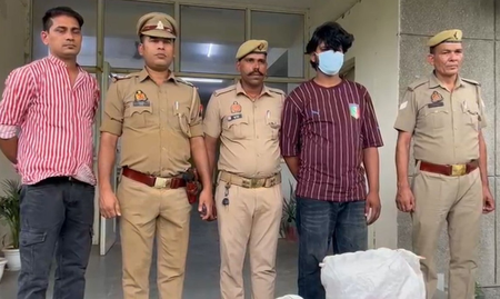NEIDA Police’s big action, smuggler arrested with hemp worth Rs 3 Lakh